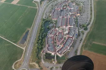Rundflug über Karlsruhe