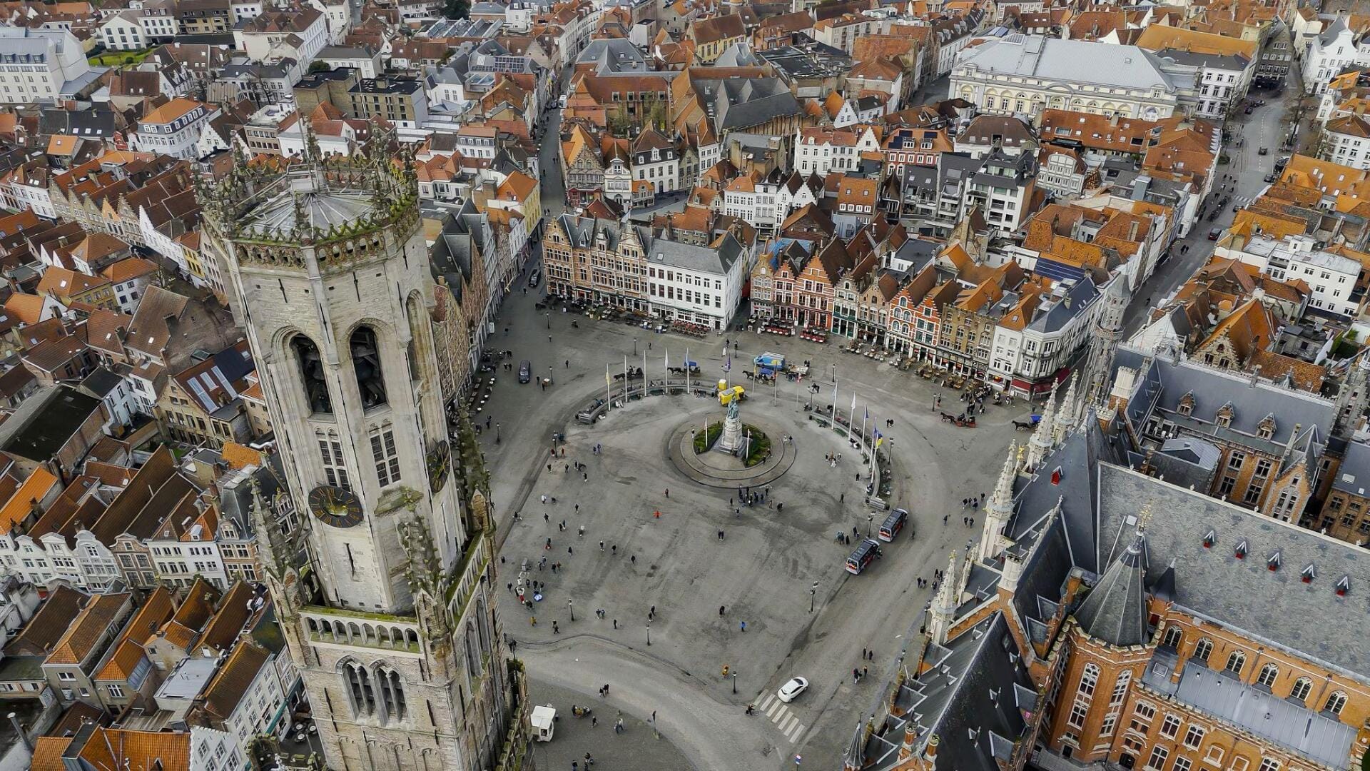Discover Bruges from the skies