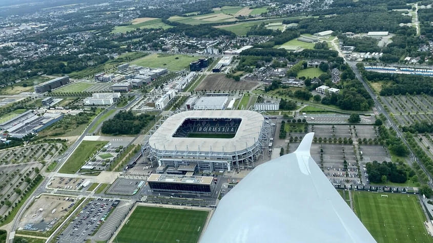 Kurzer Rundflug über den Borussia Park