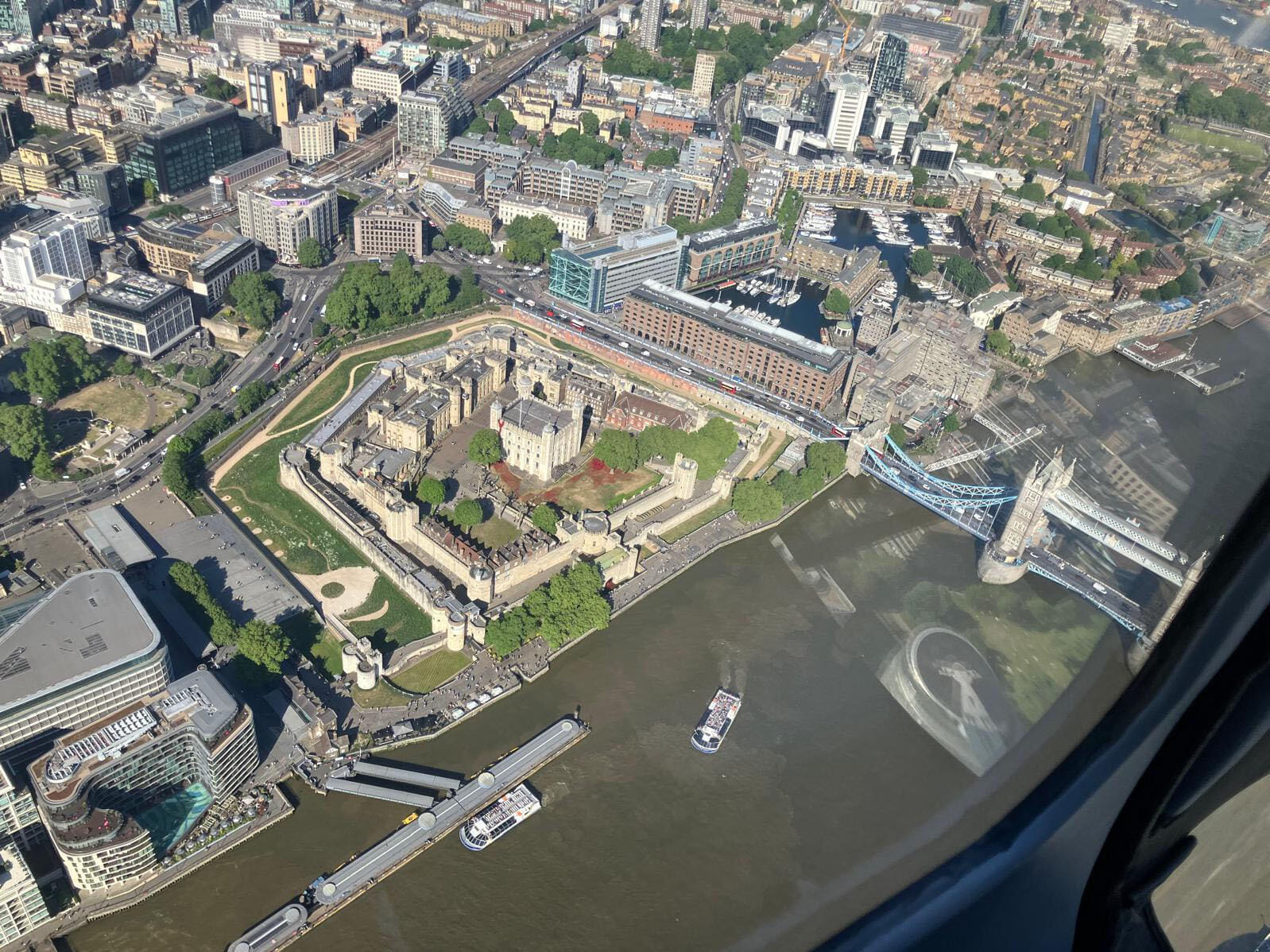 London Olympic Helicopter Tour 45 minutes