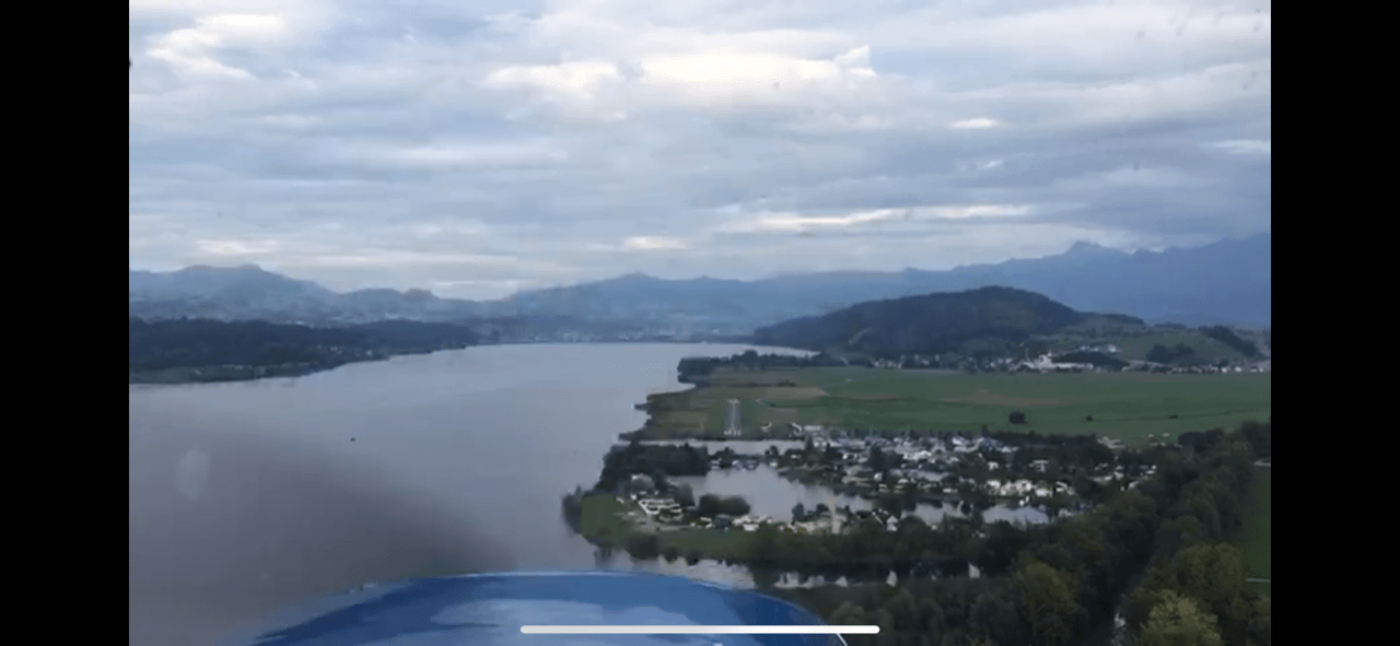 Wunderschöner 60 Minütiger Rundflug