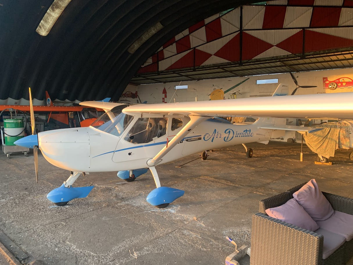 vol en ULM Volcan - cascades - cirques depuis Pierrefonds