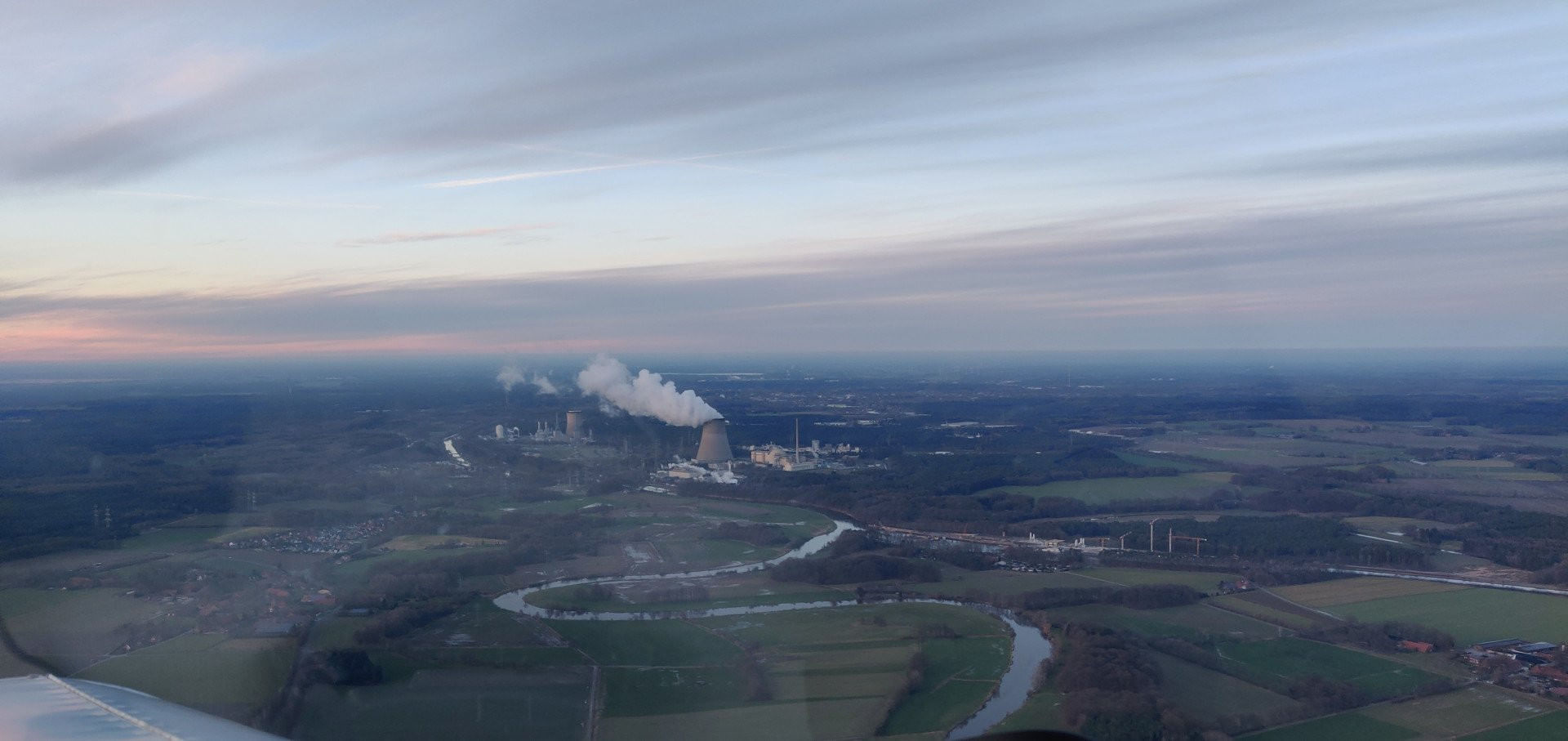 (60 min) Rundflug Lingen, Nordhorn, Emsbüren etc.