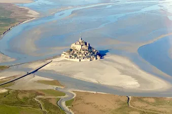 Vue de la baie du Mont St Michel