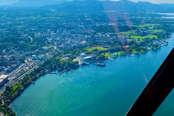 Hubschrauber Rundflug Bodensee- Pfänder- Allgäu