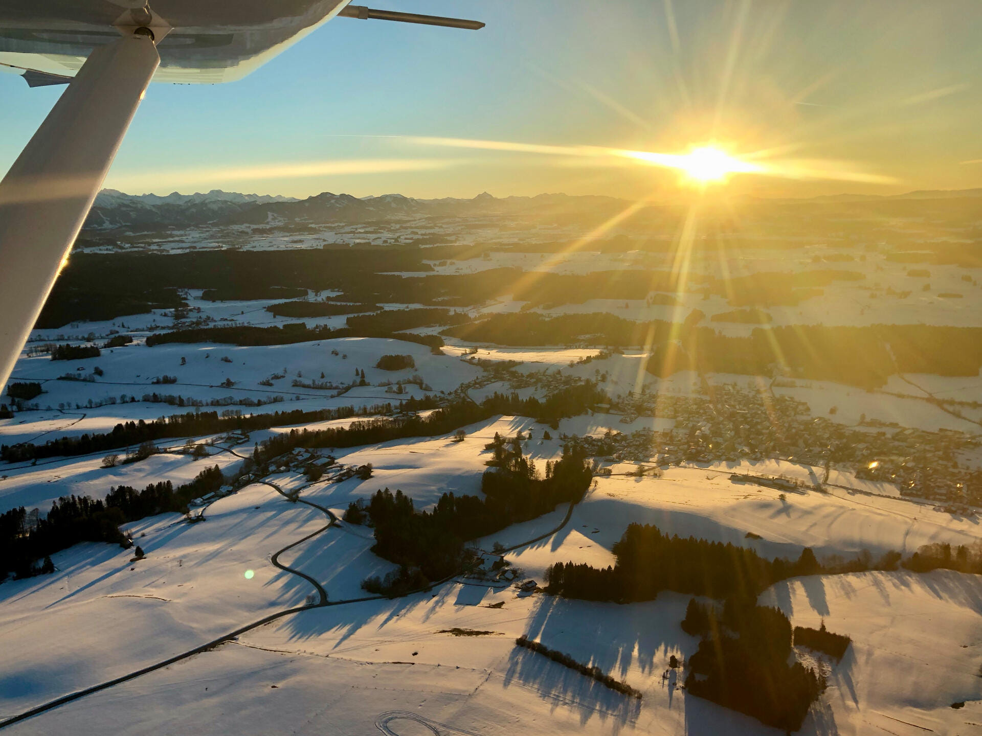 Rundflug zu den schönsten Plätzen des Allgäus
