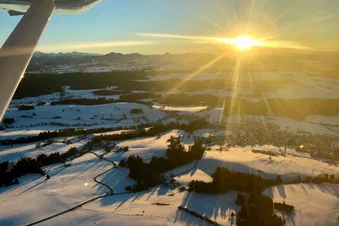 Rundflug zu den schönsten Plätzen des Allgäus