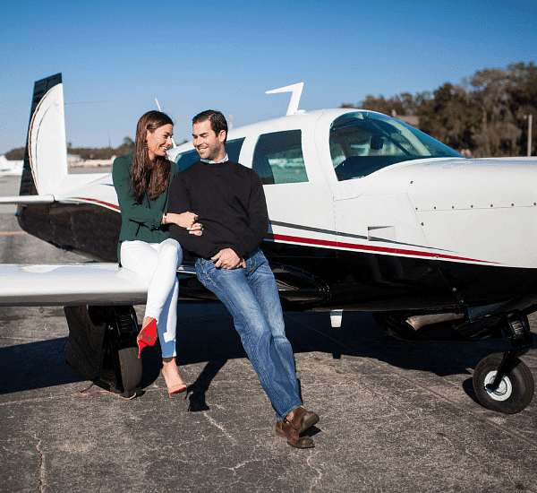 The five most romantic private flights under £200
